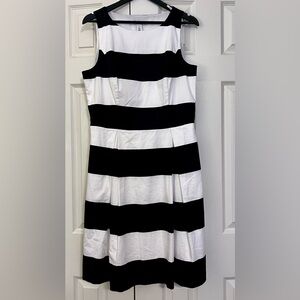 Super cute striped women's dress